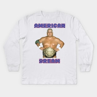 Dusty Rhodes The American Dream Kids Long Sleeve T-Shirt